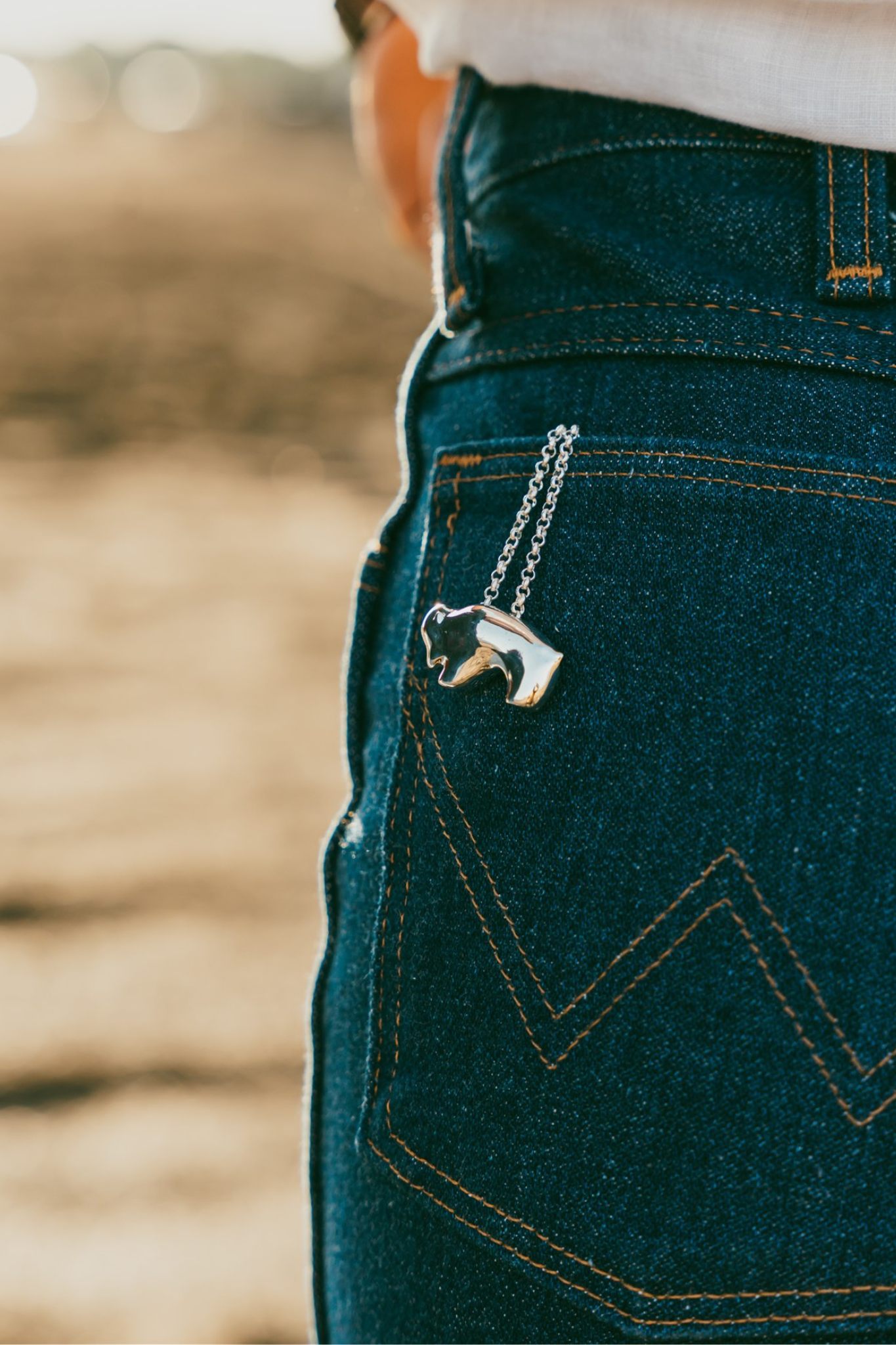 Sterling Silver Mister Bison